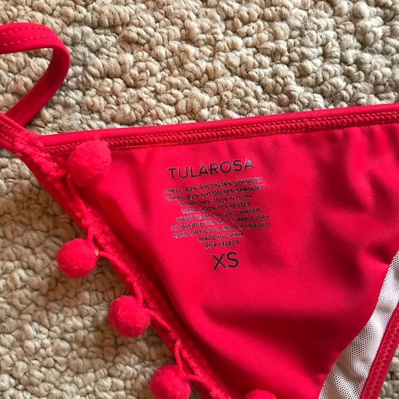 Tularosa Red Swim- XS top, S bottoms - Picture 11 of 15